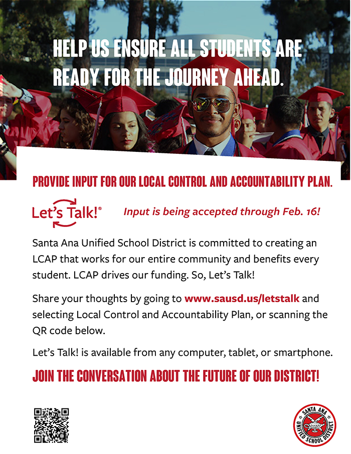 LCAP survey available now  